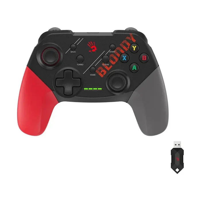 Bloody GPW50 Dual Mode 2.4G Gaming Gamepad - Sports Red