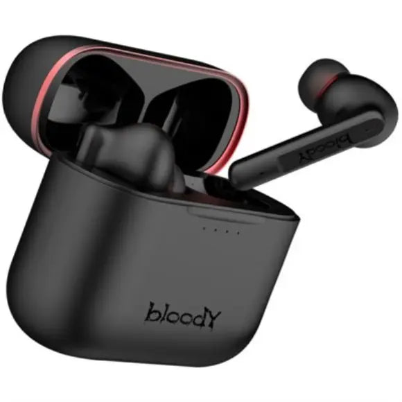 Bloody M90 TWS ANC Gaming Earbuds | Black - Red - PakByte Computers