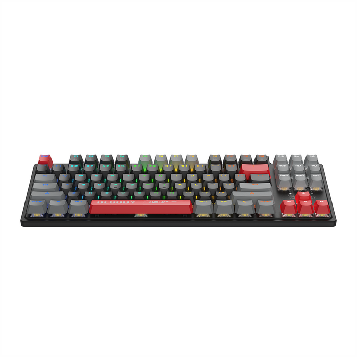 Bloody S310N RGB BLMS Mechanical Gaming Keyboard - Red Switch - Energy Red - PakByte Computers