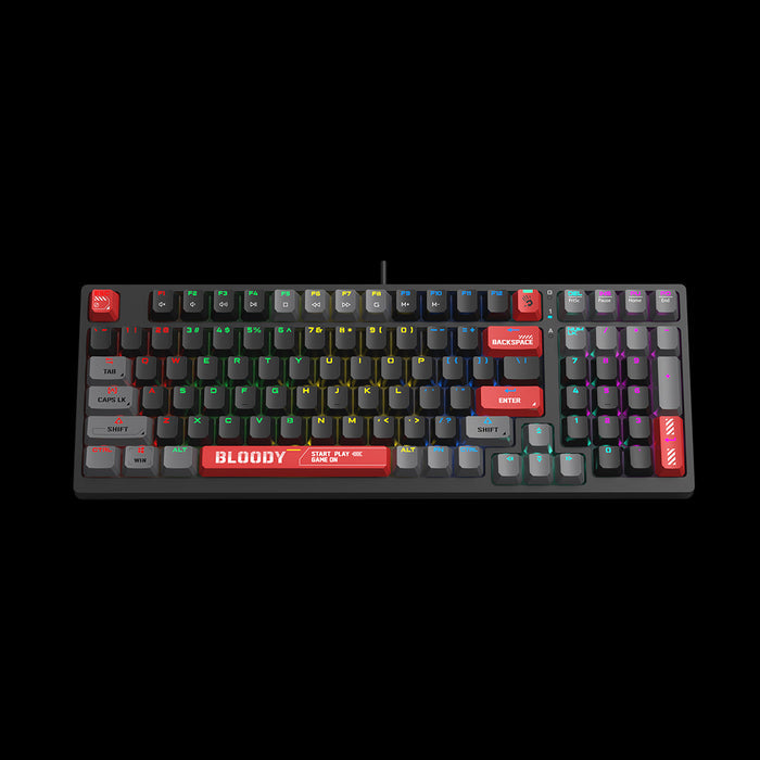 Bloody S98 RGB Mechanical Gaming Keyboard - Bloody Red