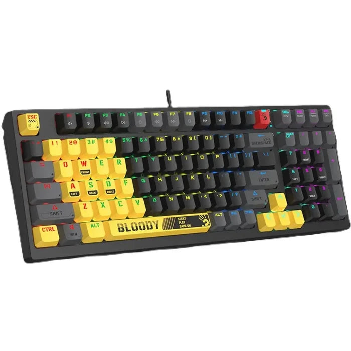 Bloody S98 RGB Mechanical Gaming Keyboard - Sports Lime
