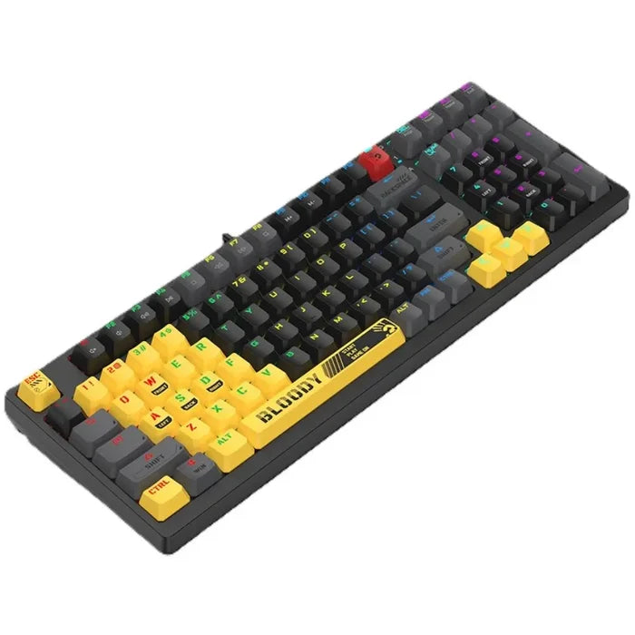 Bloody S98 RGB Mechanical Gaming Keyboard - Sports Lime