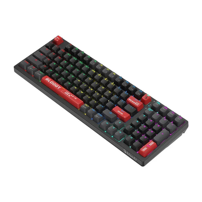 BLOODY WS98 (RED) DUAL CORE WIRELESS RED SWITCH (MECHANICAL) - PakByte