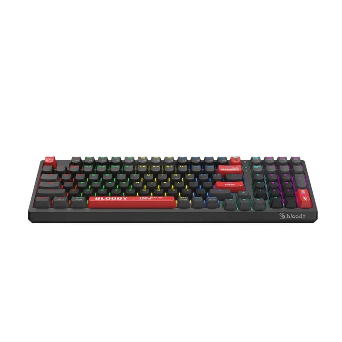 BLOODY WS98 (RED) DUAL CORE WIRELESS RED SWITCH (MECHANICAL) - PakByte