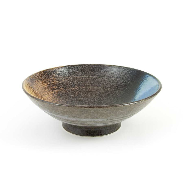 Kiji Stoneware & Ceramics Blue-Black Glaze Bowl Tableware Japanese Tableware Japanese Food