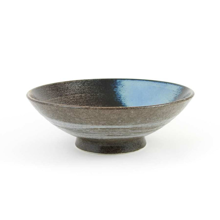Kiji Stoneware & Ceramics Blue-Black Glaze Bowl Tableware Japanese Tableware Japanese Food