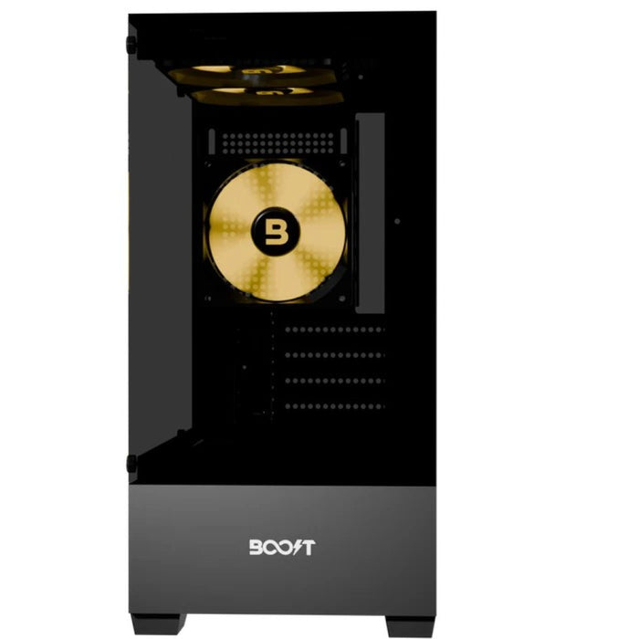 Boost Enclosure Essential Series E100 with 3 ARGB Fans - PakByte Computers