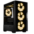Boost Enclosure Essential Series E200 Mid-Tower microATX Case with 4 ARGB Fans - PakByte Computers