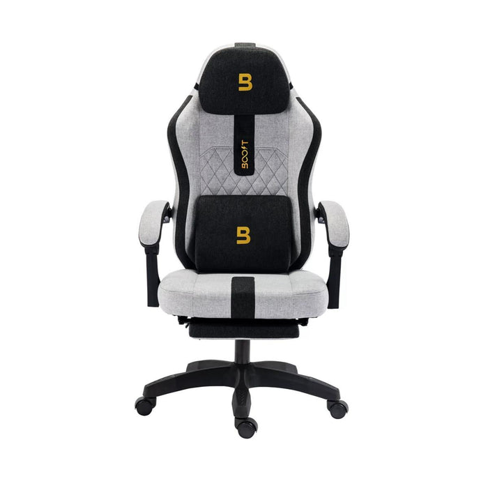 Boost Surge Pro Fabric Gaming Chair - Black/Grey - PakByte Computers
