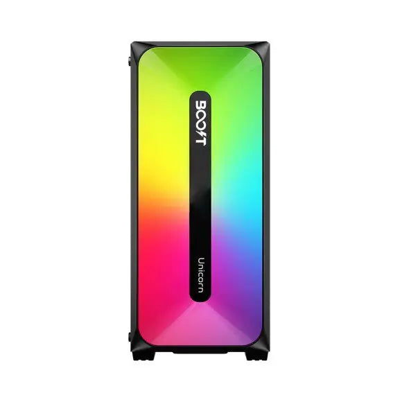 Boost Unicorn With 3 ARGB Fans Gaming Case - PakByte Computers