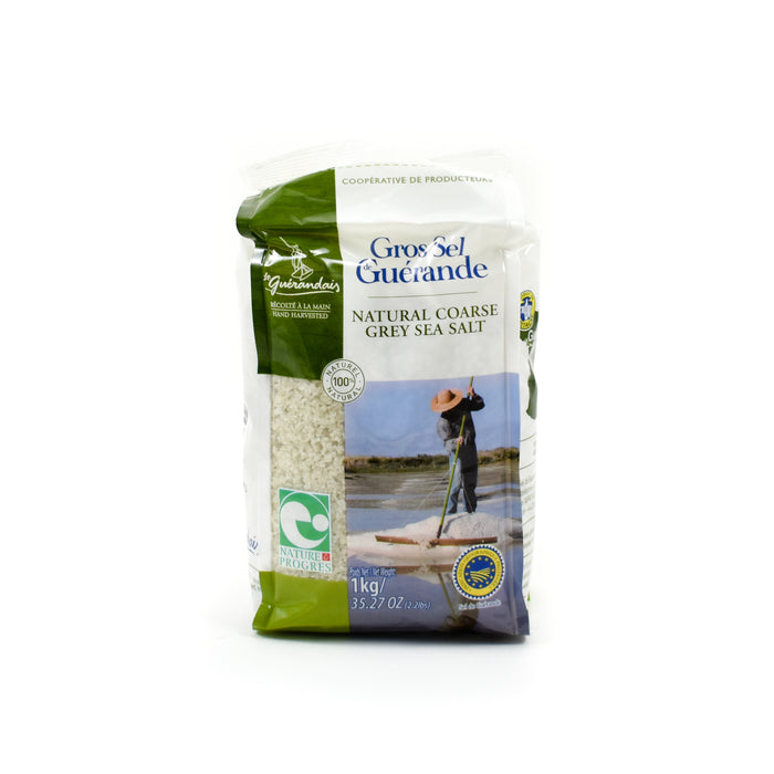 Le Guerandais Coarse Grey Sea Salt 1kg Ingredients Seasonings French Food