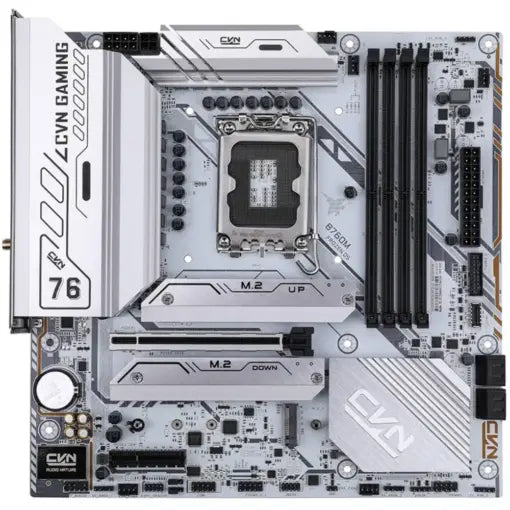 Colorful CVN B760M Frozen WiFi D5 V20 DDR5 LGA1700 microATX Motherboard - PakByte Computers