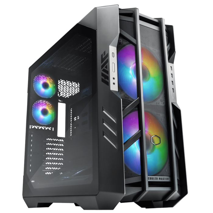 Cooler Master HAF 700 ARGB Full-Tower ATX Case - Black - PakByte Computers