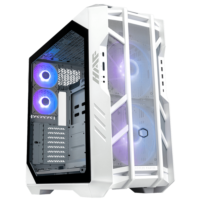 Cooler Master HAF 700 ARGB Full-Tower ATX Case - White - PakByte Computers