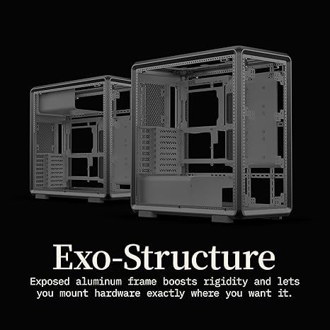 Cooler Master MasterFrame 600 ATX Mid-Tower Case - Black - PakByte Computers