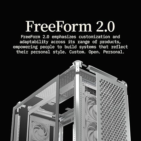 Cooler Master MasterFrame 600 ATX Mid-Tower Case -  Silver - PakByte Computers