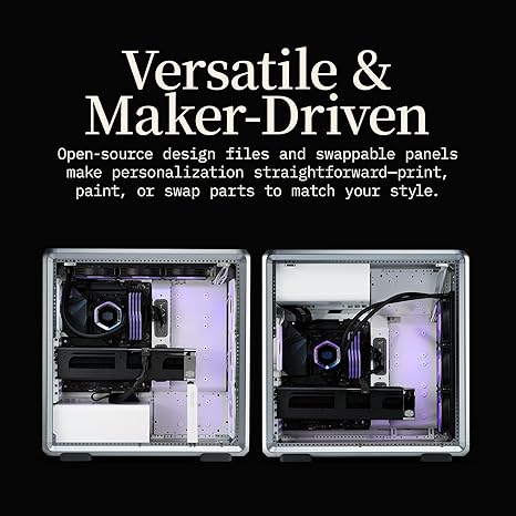 Cooler Master MasterFrame 600 ATX Mid-Tower Case -  Silver - PakByte Computers