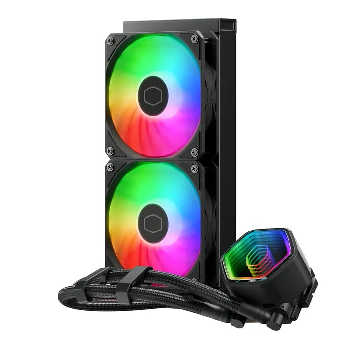 Cooler Master MasterLiquid 240 Core II 240 mm Liquid CPU Cooler - PakByte Computers
