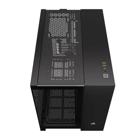 Corsair 2500X AIRFLOW Micro ATX Dual Chamber PC Case - Black - PakByte Computers