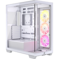 Corsair 3500X ARGB Mid-Tower ATX PC Case - White - PakByte Computers