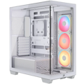 Corsair 3500X LX-R RGB Mid-Tower PC Case with iCUE LINK System Hub - White - PakByte Computers