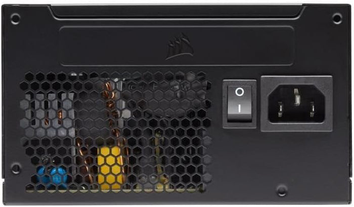 CORSAIR CX750 ATX 750W Power Supply - 80 Plus Bronze Certified - Low Noise - Sheathed Cables - Non-Modular - Black - PakByte
