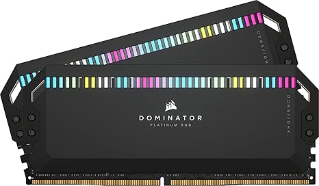 Corsair Dominator Platinum RGB DDR5 5600MHz 64GB (32GB X 2) - Black - PakByte Computers
