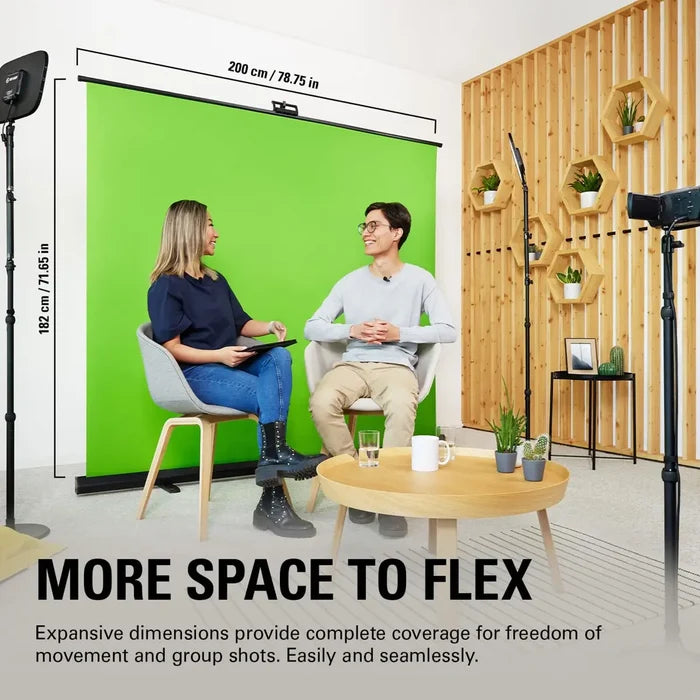 Corsair Elgato Green Screen XL - Extra Wide 2x1.82m Chroma Key panel - PakByte Computers
