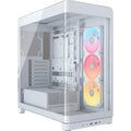 Corsair Frame 4500X LX-R RGB iCUE Link Panoramic Glass Mid-Tower PC Case - White - PakByte Computers