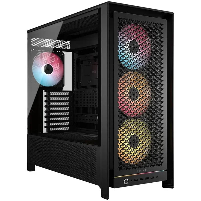 Corsair Frame 5000D RS ARGB Modular High Airflow Mid-Tower PC Case - Black - PakByte Computers