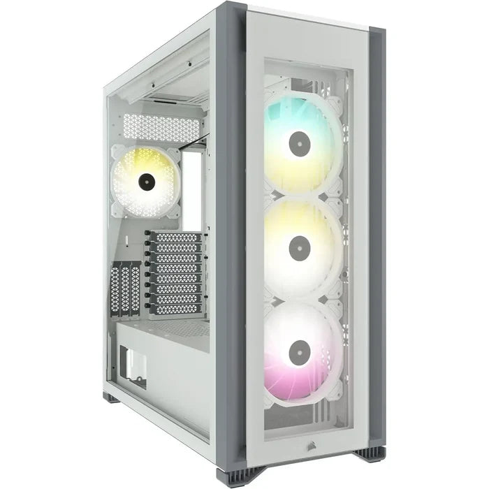 Corsair iCUE 7000X RGB Full-Tower ATX PC Case - White - PakByte Computers