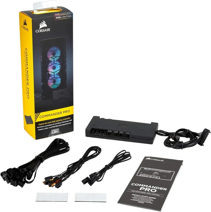 Corsair iCUE Commander PRO Smart RGB Lighting and Fan Speed Controller - PakByte Computers