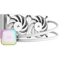 Corsair iCUE H100i RGB Elite AIO 240mm Liquid CPU Cooler - White - PakByte Computers