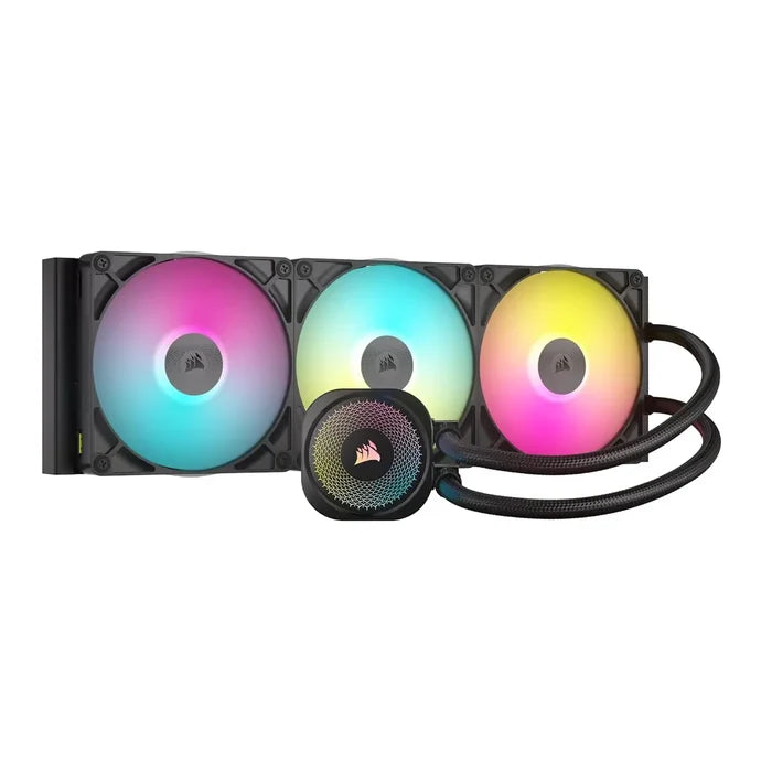 Corsair iCUE Link Titan 420 RX RGB Liquid CPU Cooler - Black - PakByte Computers