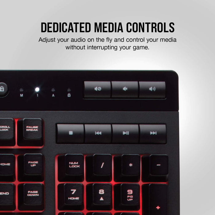 Corsair K55 RGB Gaming Keyboard - Black - PakByte Computers