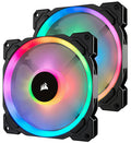 Corsair LL140 RGB 140mm Dual Fan Pack with Lighting Node Pro - PakByte Computers