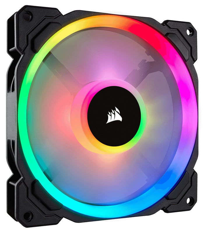 Corsair LL140 RGB 140mm Dual Fan Pack with Lighting Node Pro - PakByte Computers