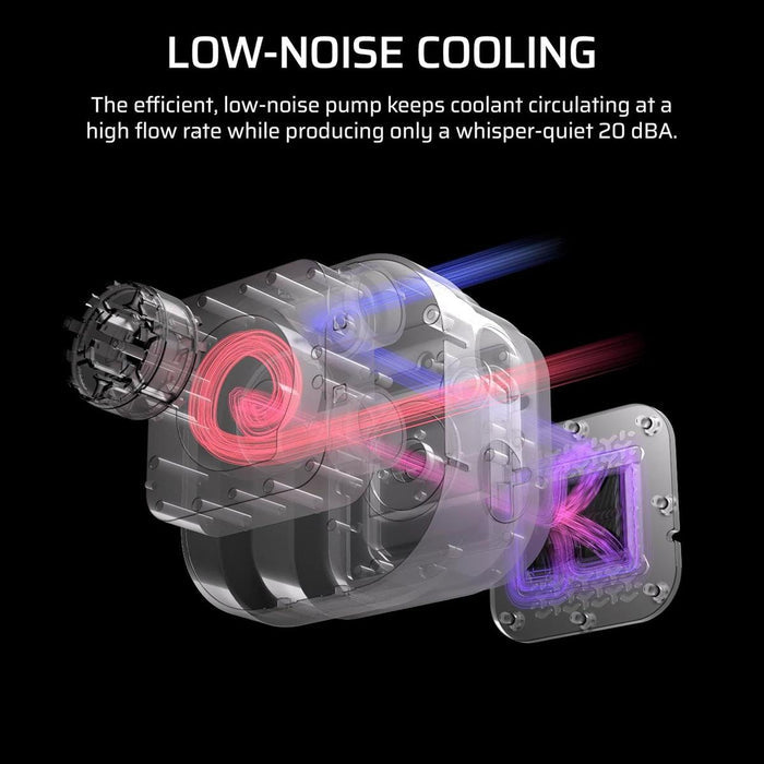 Corsair Nautilus 360 RS Liquid CPU Cooler - Black - PakByte Computers