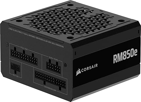 CORSAIR RM850e Fully Modular Low-Noise ATX Power Supply - Black - PakByte Computers