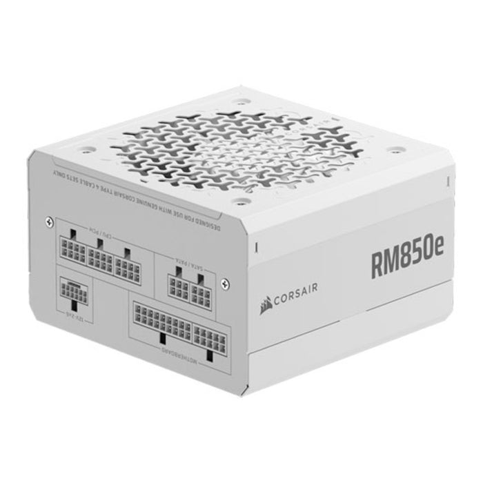 Corsair RMe Series™ RM850e – Fully Modular Low-Noise ATX Power Supply – White - PakByte Computers