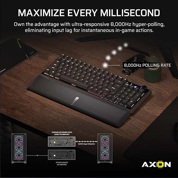 Corsair Vanguard 96 Wired Mechanical Gaming Keyboard - Black - PakByte Computers