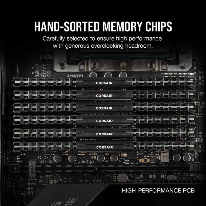 Corsair Vengeance LPX 16GB (2x8GB) 3600MHz C16 DDR4 DRAM Memory Kit - Black - PakByte Computers