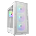 Cougar Airface Pure RGB ATX Mid Tower PC Case - White