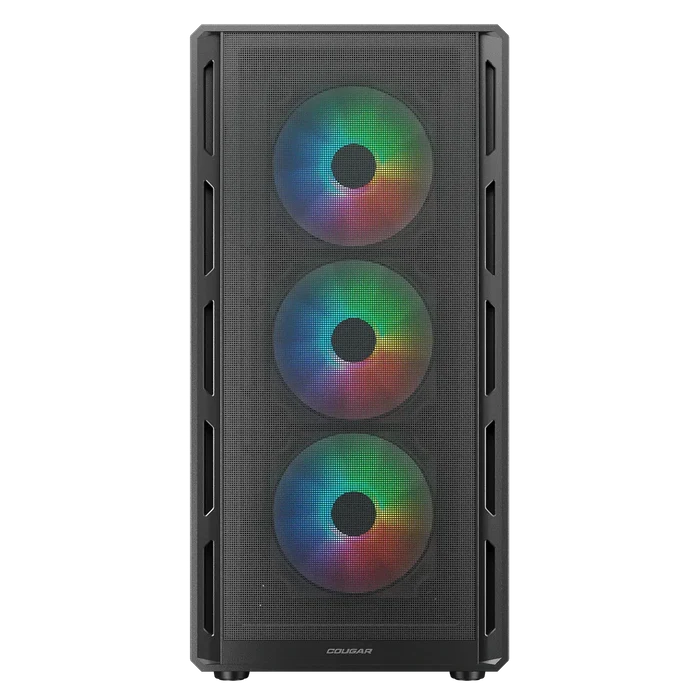 Cougar Airface Pure RGB Mid Tower PC Case - Black - PakByte Computers