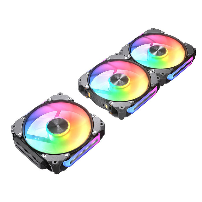 Cougar APOLAR 120 ARGB Forward Blade Fan 3 Fan Pack - Black - PakByte Computers