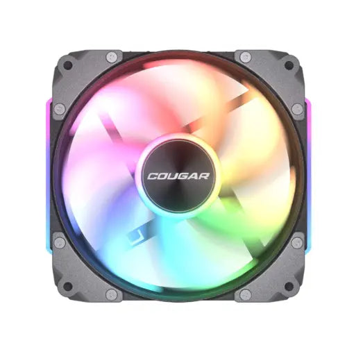 Cougar APOLAR 120 ARGB Reverse Blade Fan Daisy Chain 3 Fan Pack - Black - PakByte Computers