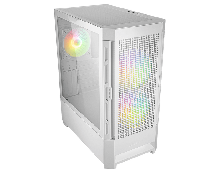 Cougar DuoFace RGB Mid-Tower ATX Case - White - PakByte Computers
