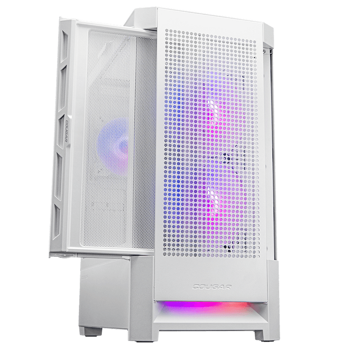 Cougar DuoFace RGB Mid-Tower ATX Case - White - PakByte Computers