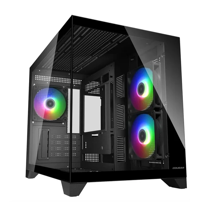 Cougar FV150 Mini RGB Mini Tower Gaming Case - Black