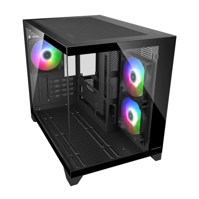 Cougar FV150 Mini RGB Mini Tower Gaming Case - Black